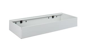 Steel Storage Tray for Perfo Panels - 440W x 175mmD Bott Shelves & Tool Trays 14014038.** 
